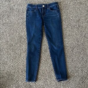 American Eagle Outfitters Dark Blue Skinny Jeans